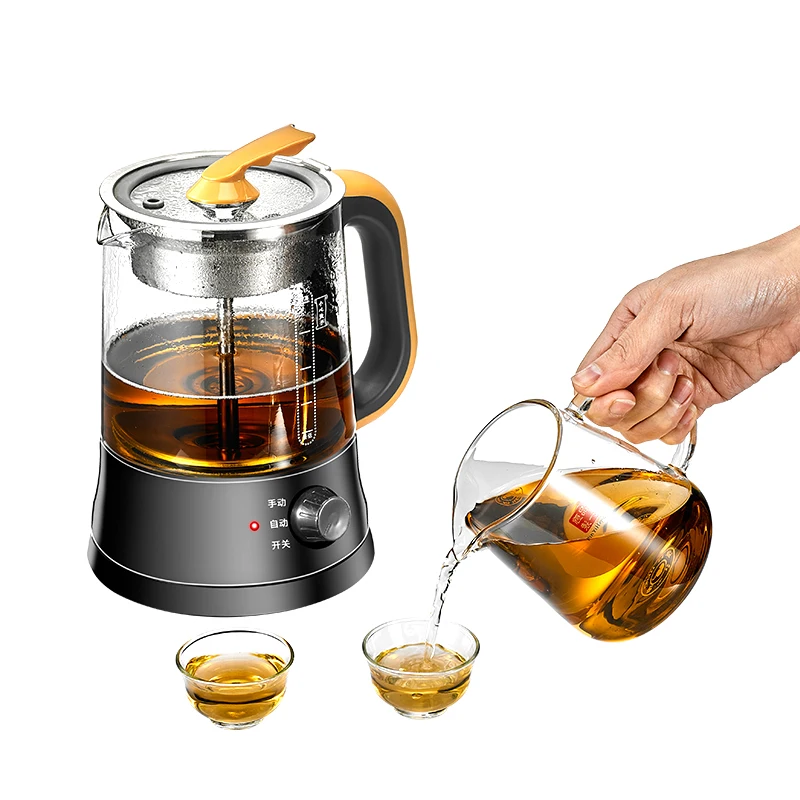 New Design Home Use Steam Heating System Healthy Pot Tea Maker