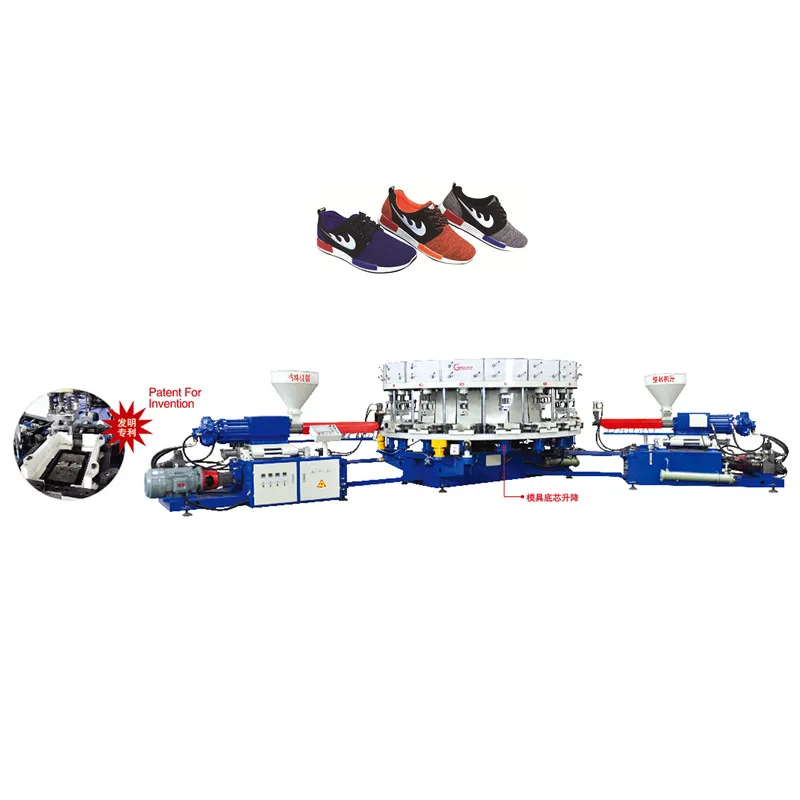 Full automatic Plastic Sole Injection Molding Machine