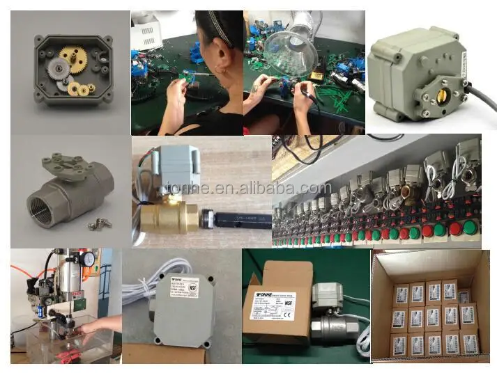 2Way NSF electric stainless steel valve motorized water ball valve (A100-T50-S2-C)