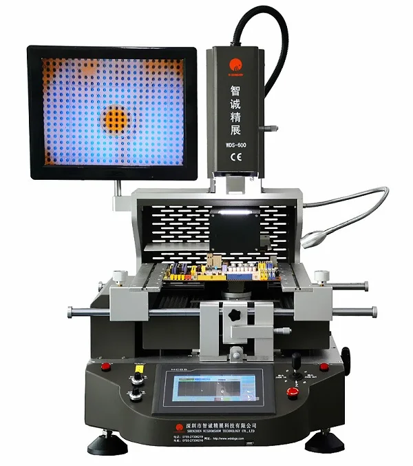 Best after-sales service WDS-600 ic soldering desoldering reballing rework station LED laptop Wii Xbox360 repair