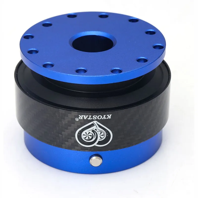Gen 2.0 Quick Release Hub Steering Wheel Hub   Real Carbon Fiber Quick Release Steering Wheel Hub