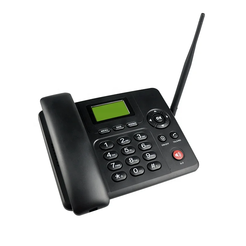
Top Selling Household Fixed Wireless Landline Phone With 4G and Competitive Price Wireless Telephone with Dual SIM Card Slot 