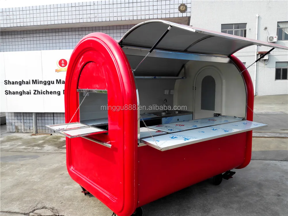 mobile kitchen rack used food trucks for sale in germany Luxury food kiosk mobile food carts for sale burger