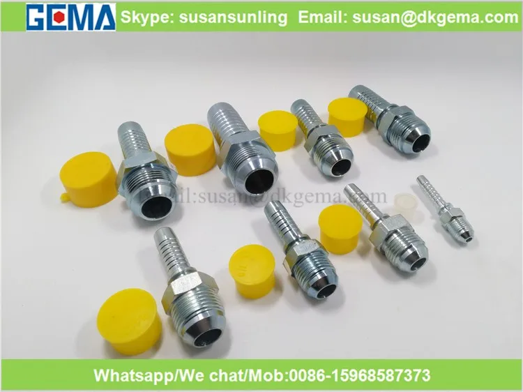 JIS мужской конус гидравлические штуцера шланга 19611 прямо JIS резьба поворотный фитинг