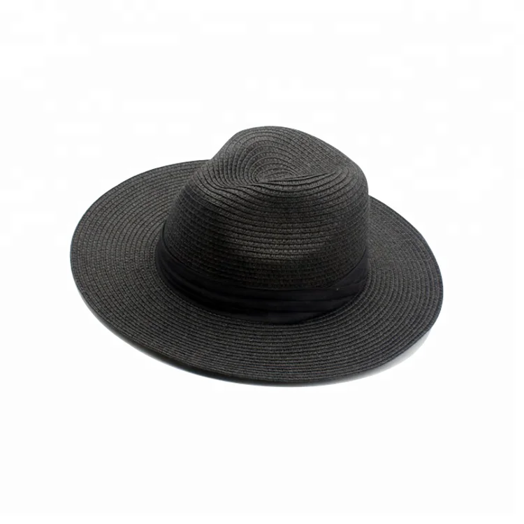 Panama Man Summer Brim Straw hat Fedora Beach Trilby Sun Hats For Male