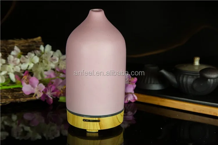 2018 Large Ceramic Humidifier Ultrasonic Fragrance Aromatherapy Porcelain Essential Oil Ceramics Aroma Diffuser
