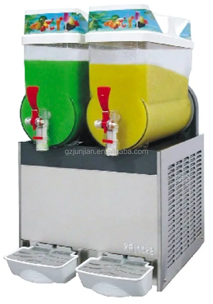 12*3L refrigerated juice dispenser juice bar equipment