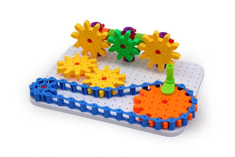 From manufacturer learning children gear building block construction toy intellect blocks set