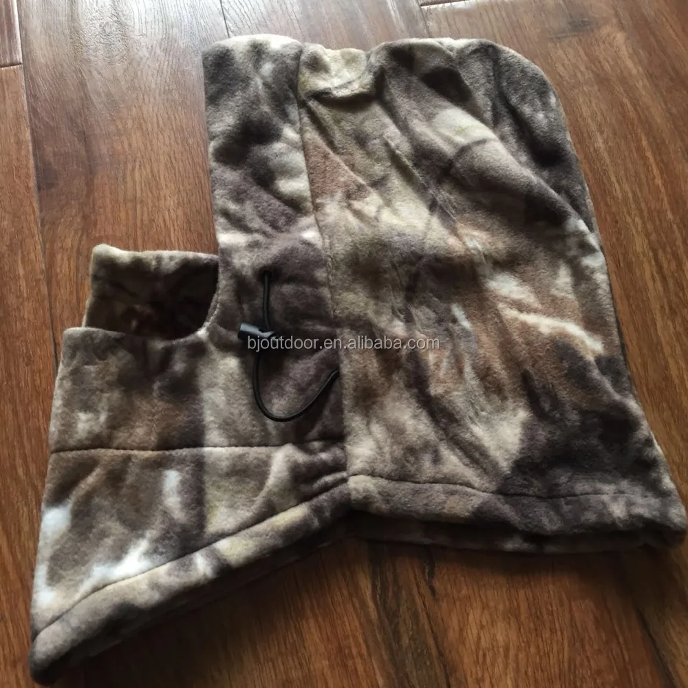 Hunting hat fleece camo hat outdoor camping hat from BJ Outdoor