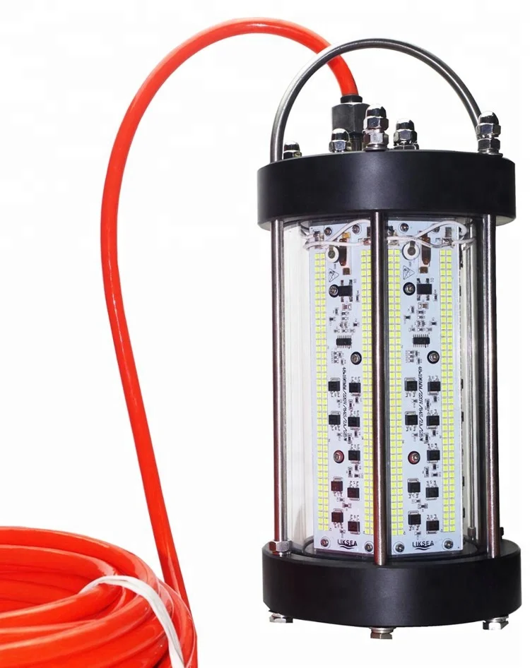 Factory made deep sea 500W underwater led fishing light for boat