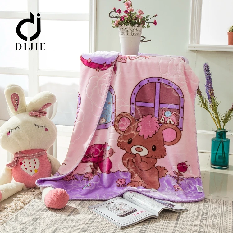 Shaoxing textile factory cheap 2 ply korean mink blanket suppliers in india