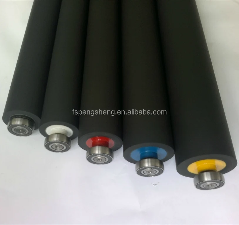
PU polyurethane coated bearing roller 