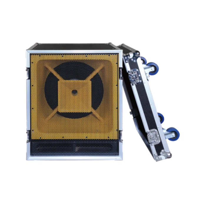 Далекий бросок 18 дюймов Полнодиапазонный динамик покрытия 0 6 км PA918 950W Портативная акустическая система с колесный чехол