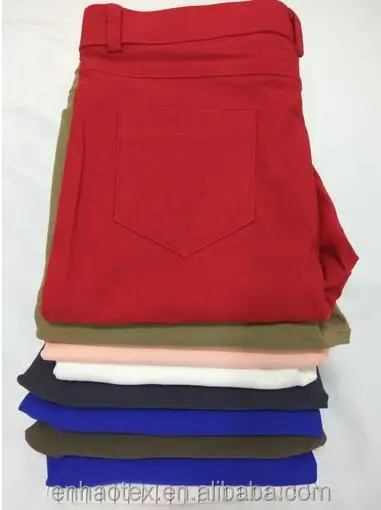 
2017 HOT SELLING /LAM LAM FABRIC FOR LADIES TIGHT TROUSERS 