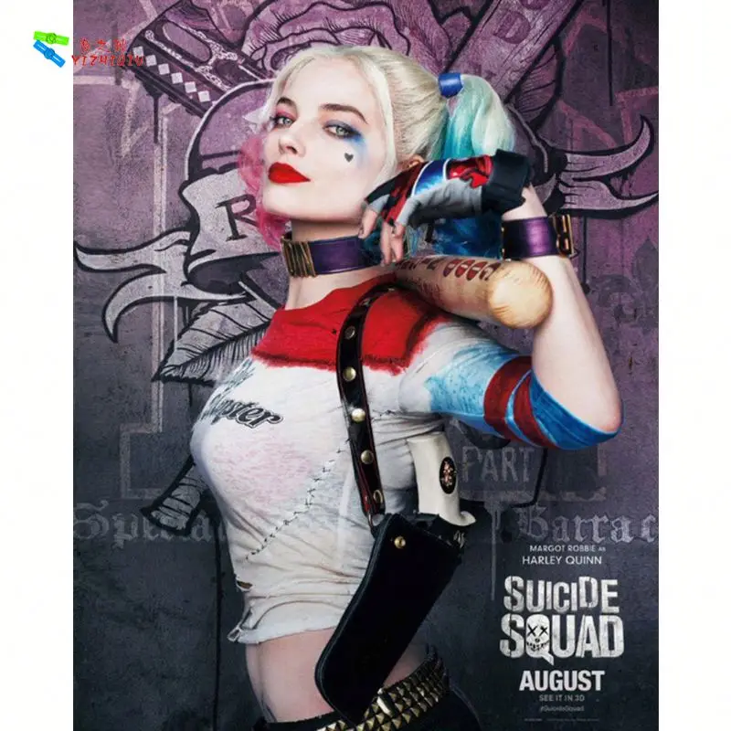 YIZHIQIU harley quinn High Quality cosplay costume