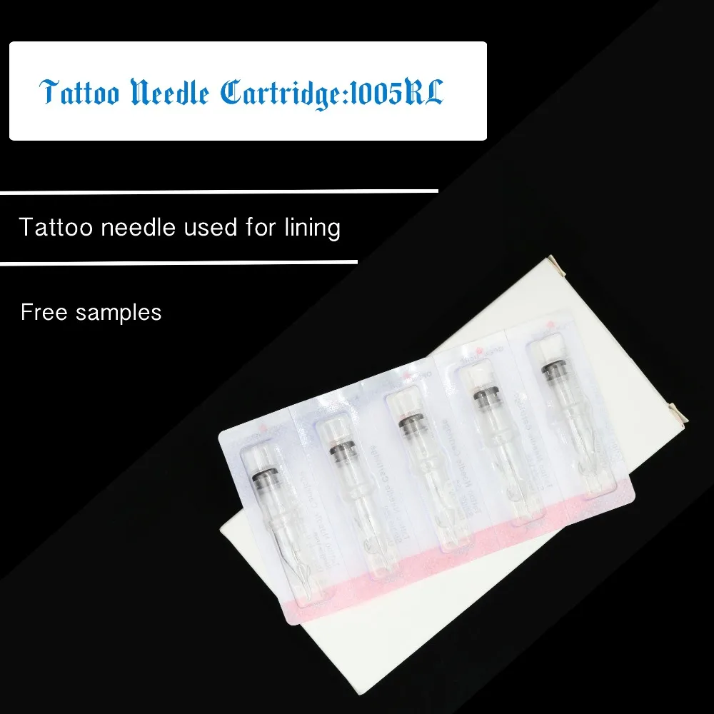 EO Sterilized 5RL ROUND LINER 1005RL cartridge tattoo needles