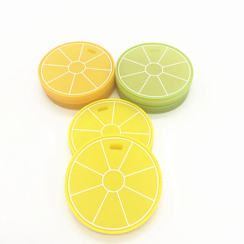 
New Baby Teether Baby Chew Lemon Pendant Silicone Teether 