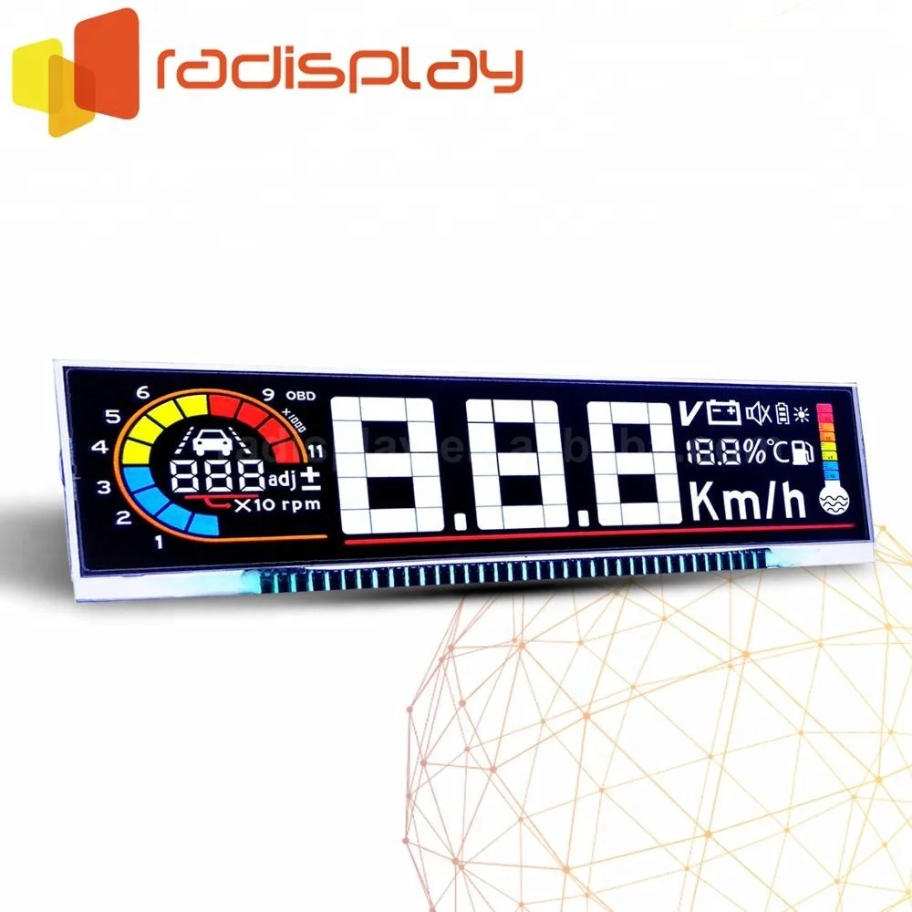 
Digital Instrument Panel Odometer Car Dashboard Lcd Display 