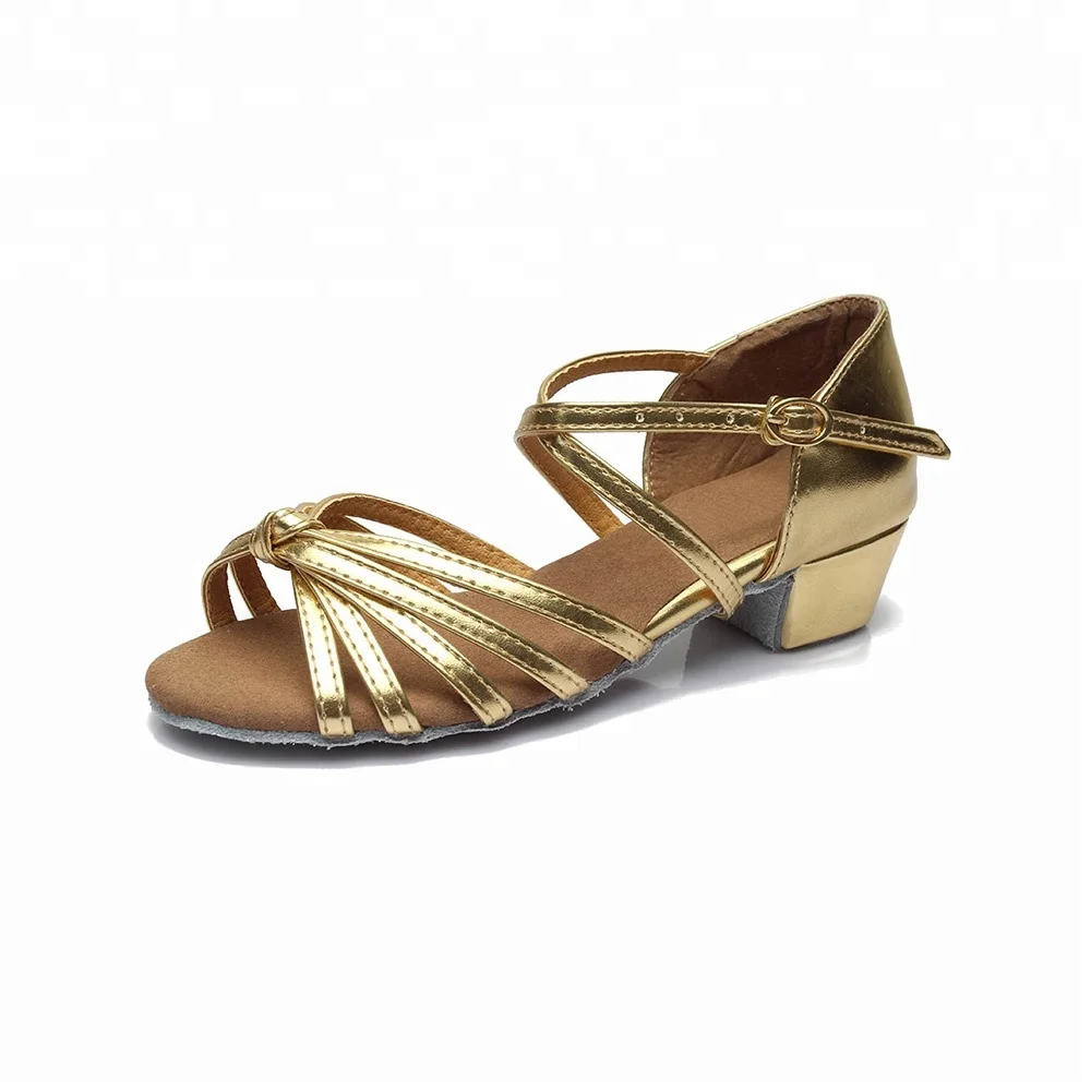 602 Girls Ballroom salsa Dance Shoes Kids Children Latin Dance Shoes