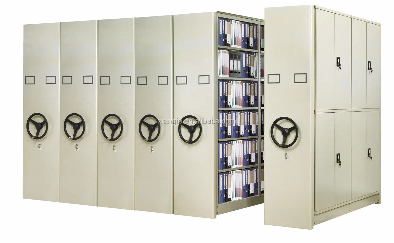 High Density Office Furniture Steel Mobile Filing Cabinet Movable Xt Ms01 Jpg