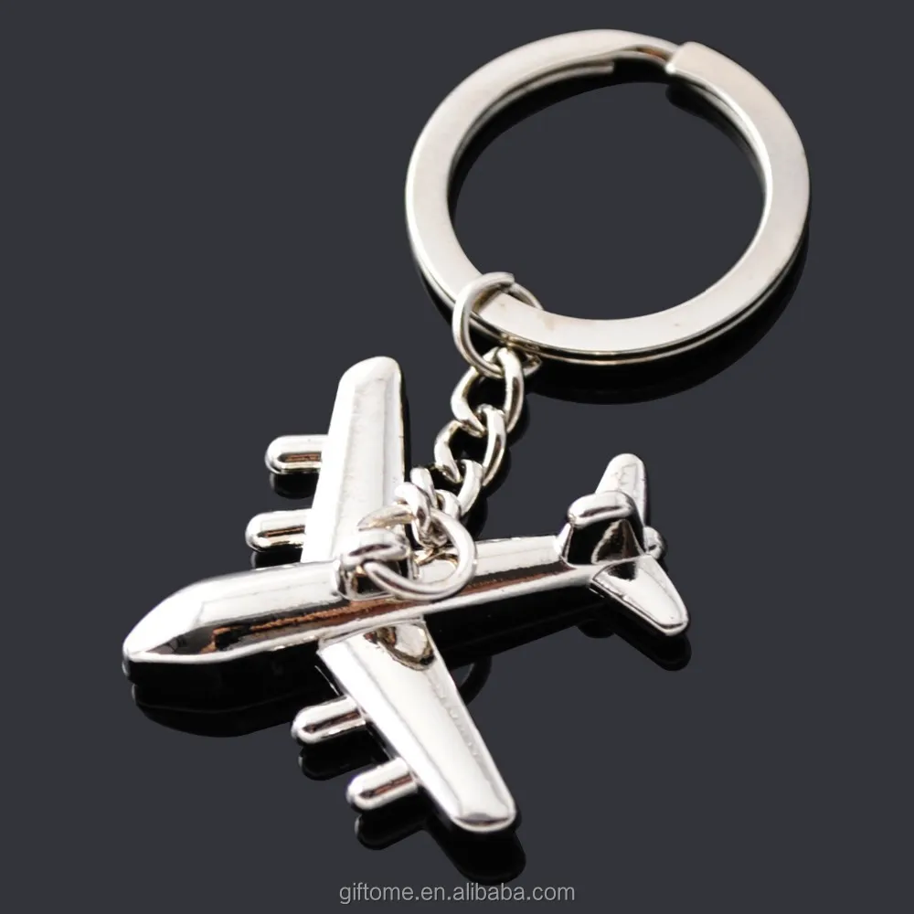 
Metal Jet Plane Key Chain Aviation Gifts 