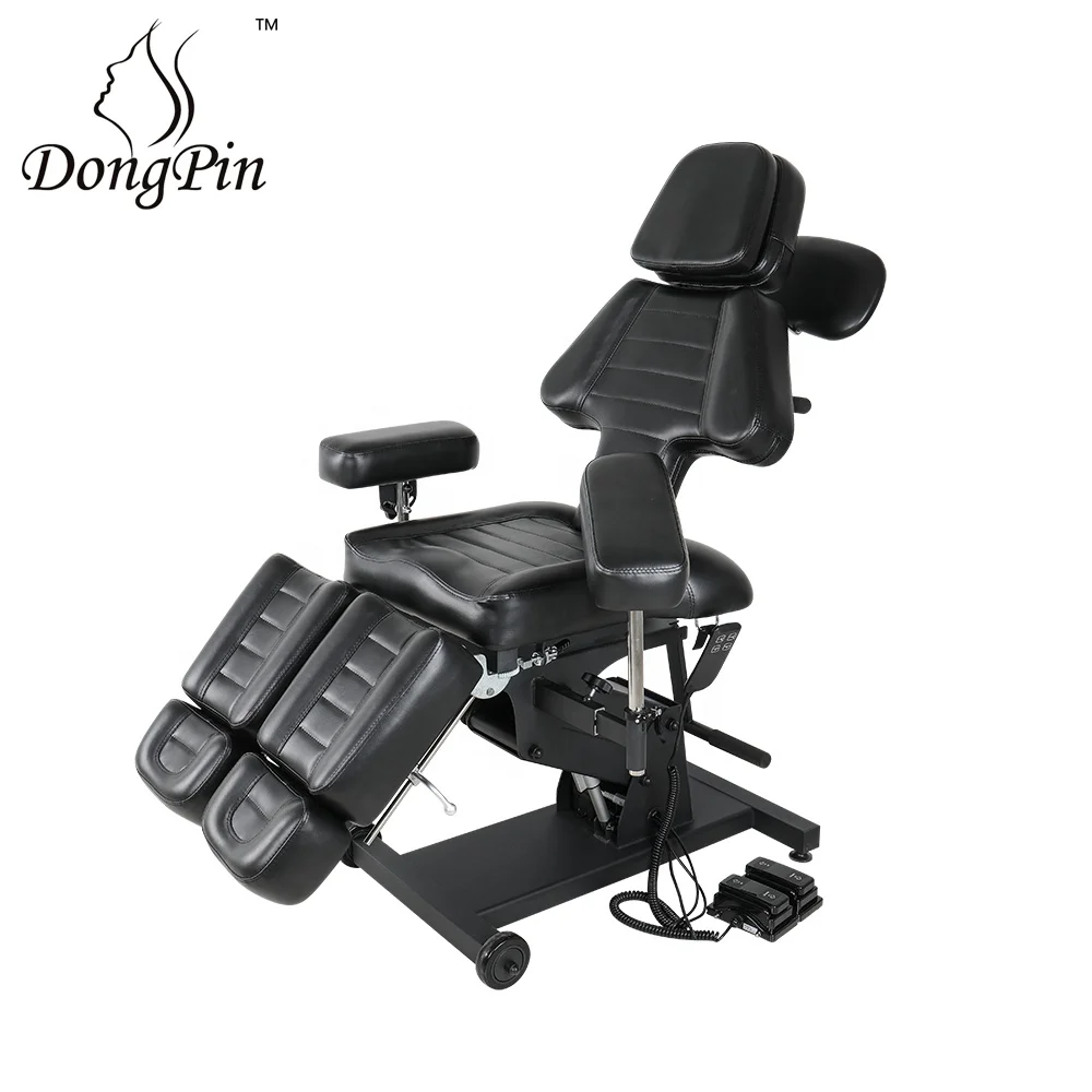 16 years of manufacturer 2 motors adjustable electric tattoo chair bed