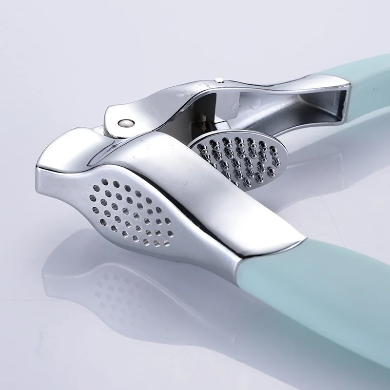 
Zinc alloy garlic press practical kitchen good helper simple and easy to clean garlic granulator 