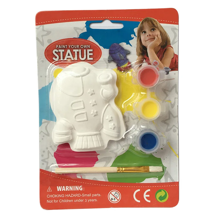 CU2561-3 New Style Personalized DIY Ceramic Doll , Painted Ceramic set