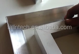 
double saws aluminum angle cutting machine 