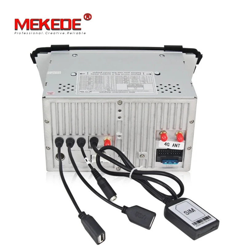 Android 7,1 четырехъядерный 2 + 16 ГБ dvd-плеер автомобиля для Hyundai i40 2016-2011 поддержка 4G LTE wifi навигация amp7851