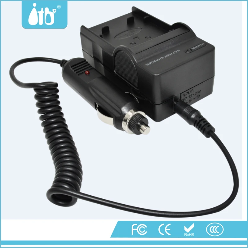 Заводская Цена Цифровой камеры зарядное устройство + автомобильное зарядное устройство + США Складной штекер