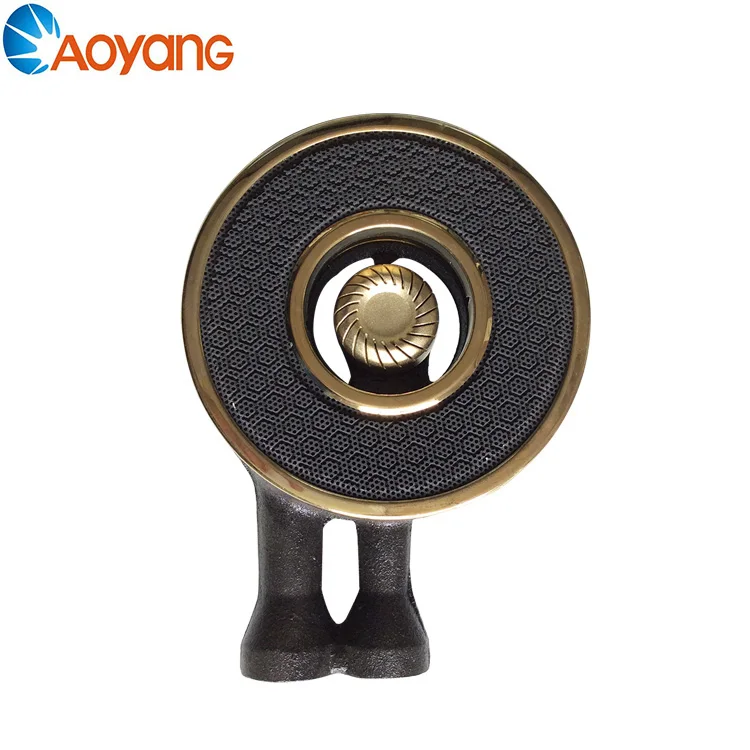 Cast iron infrared burner for gas stove