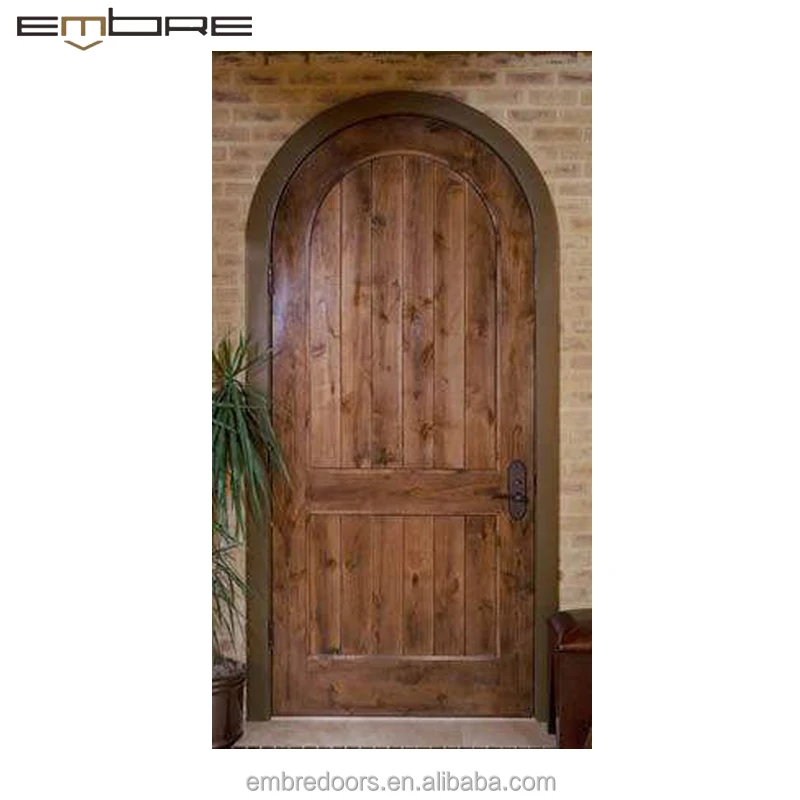 Popular Safety Wooden Arch Door Frames Designs for Home