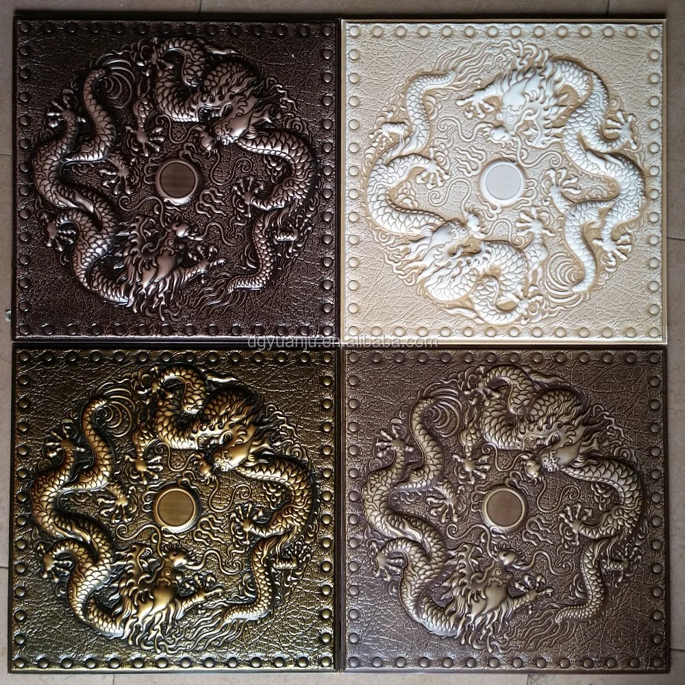 3D leather wall panel making machine
