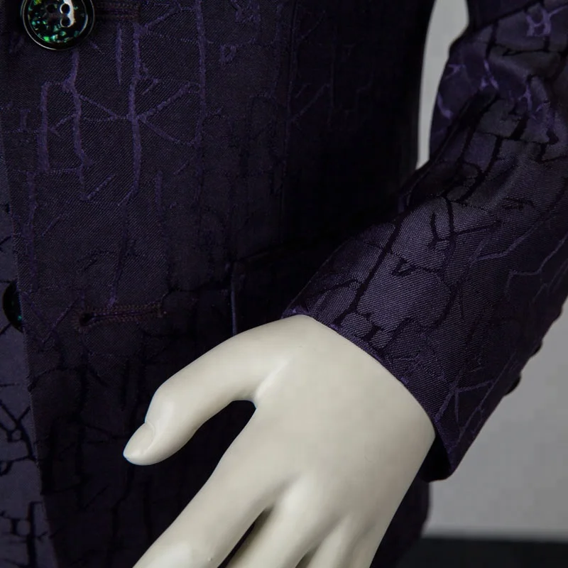 Новейший итальянский Детский костюм под смокинг, костюмы с принтом для детей, официальный комплект из 2 предметов для мальчиков, Блейзер, брюки для свадьбы, вечеринки, выпускного