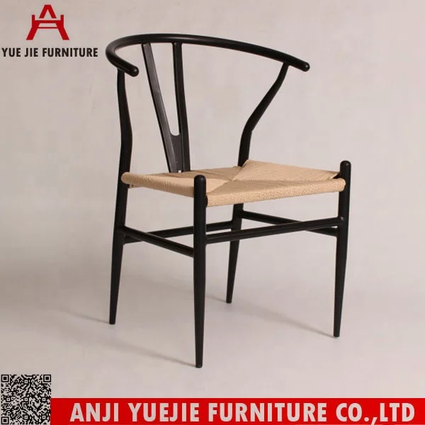 
Industrial Restaurant Dining Chair Metal X Back Chair 