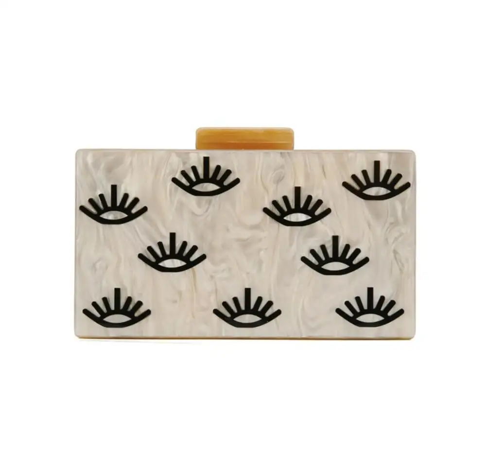 
Personalized Lucite Acrylic Clutch 