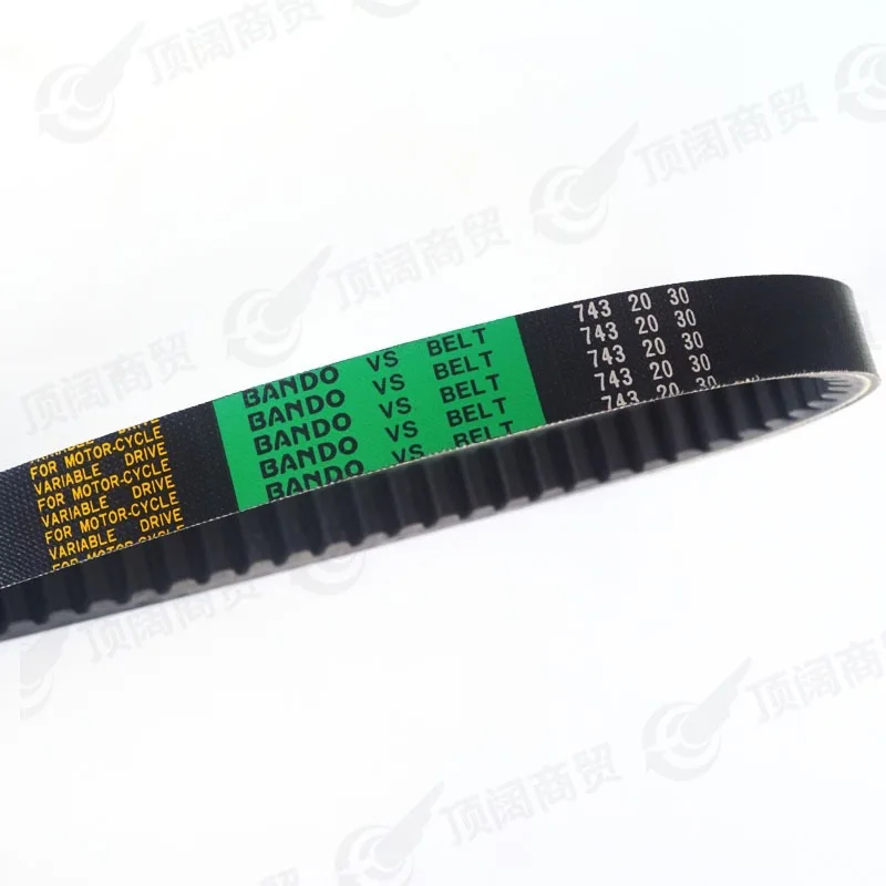 bando 743*20*30 motorcycle tooth v belt Homda YAMAH wh125t engin