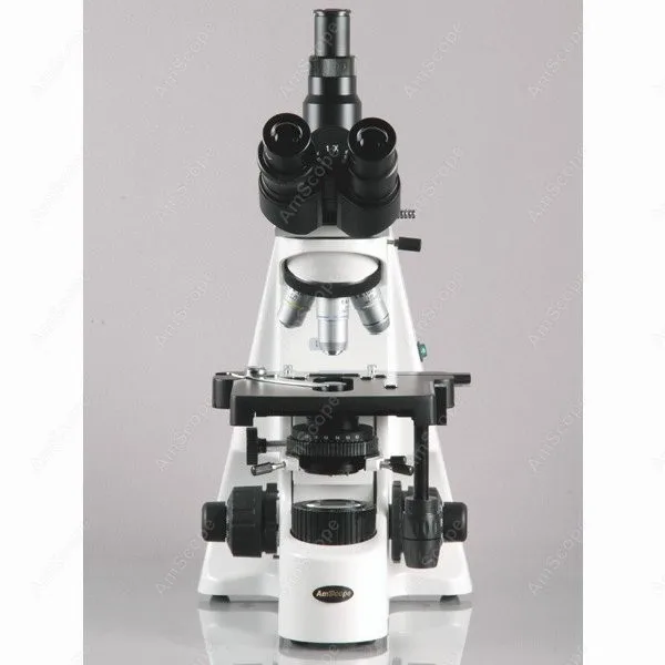 AmScope 40X-2500X Professional Infinity Plan Kohler Trinocular Darkfield Microscope