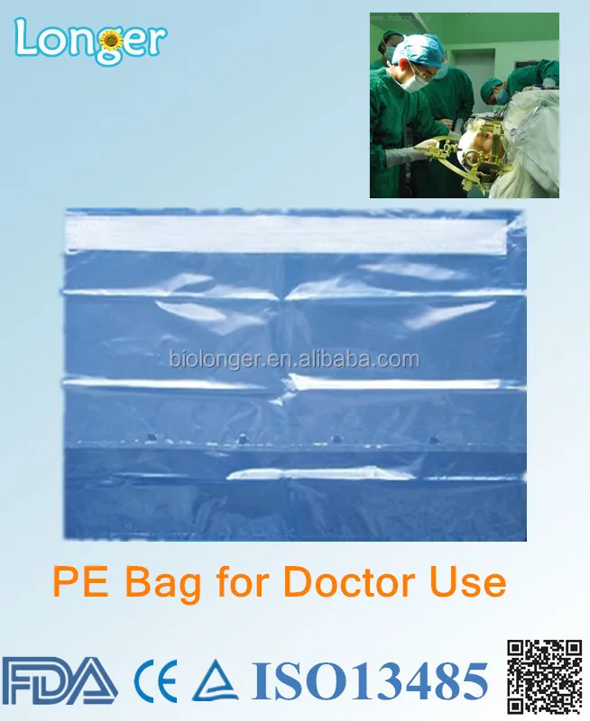 
Медицинский мешок для мусора для сбора отходов в эксплуатации 