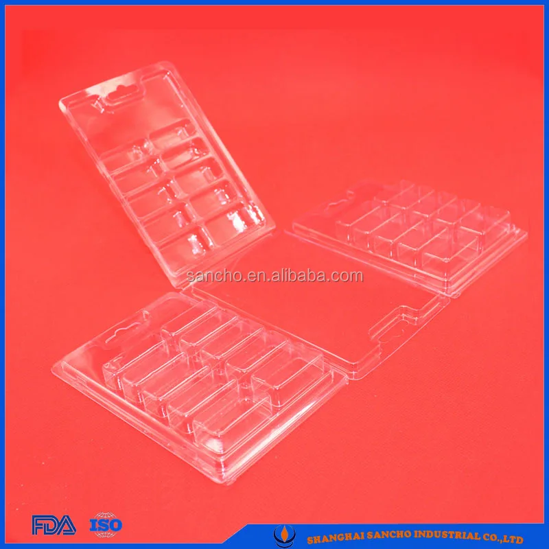 
Accept custom clamshell packaging wax melts 