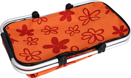 Newest Custom Logo Shopping Basket With Zipper Design