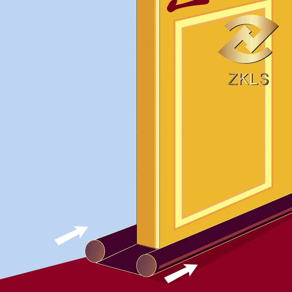 Простая в использовании ограничитель двери из ПВХ и ПЭ