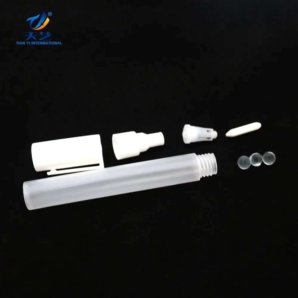 OEM Porosity Fiber Nib Plastic Body Empty Pigment Paint Marker Pen Empty Acrylic Marker Pens for Refillable Pigment Ink