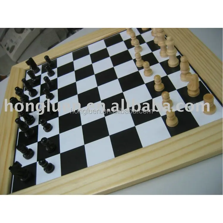 
#8 Wholesale Cheap Antique Wooden International Chess Sets 