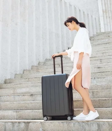 
Original Xiaomi 90 point travel Suitcase 24 inch Spinner Wheel Luggage 4 Colors Hardside xiaomi suitcase new products 