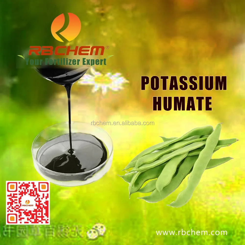 Manufacture Agriculture Fertilizer Potassium Humate No Harmful Chemicals