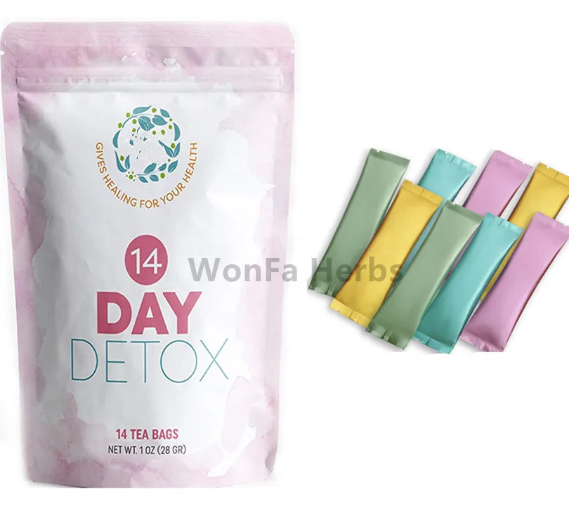 Private Label Slimming Teatox and detox tea with customized service,100% different from other products,Laxative Free