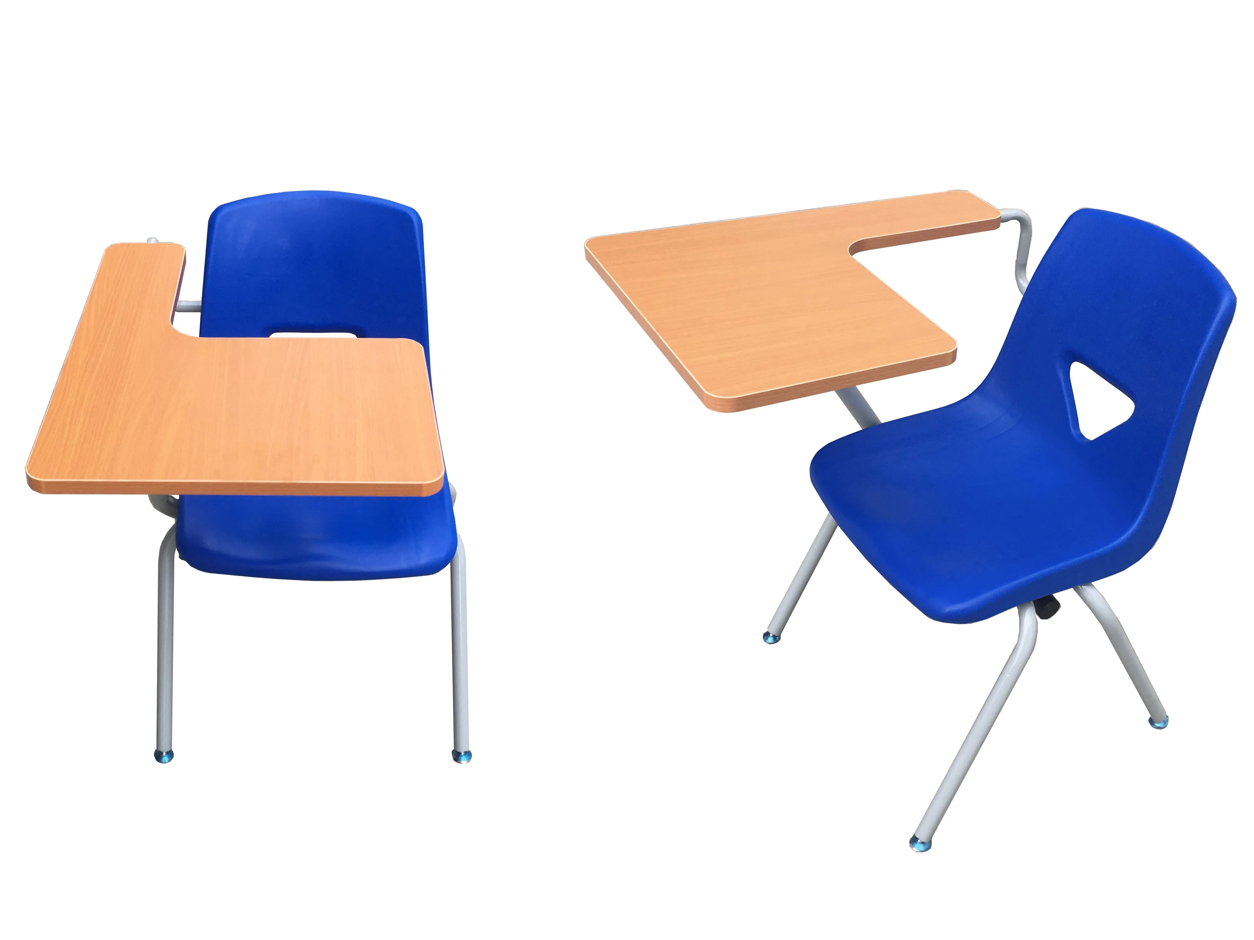 Wholesale School Study Meeting Lecture Chairs PP Plastic Chair  School Furniture Chairs With Writing Pad