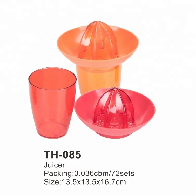 Food grade manual juicer, lemon juice extractor amd plastic lemon squeezer